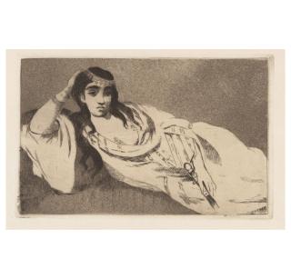 Edouard Manet - Odalisque couchée