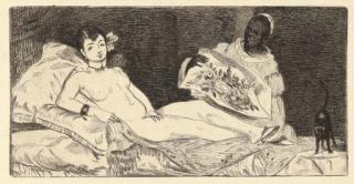 Edouard Manet - Olympia (Harris 53)