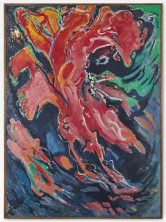 Edouard Pignon - Le bouquet de pieds (Plongeurs rouges)