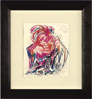 Edouard Pignon - Le coq