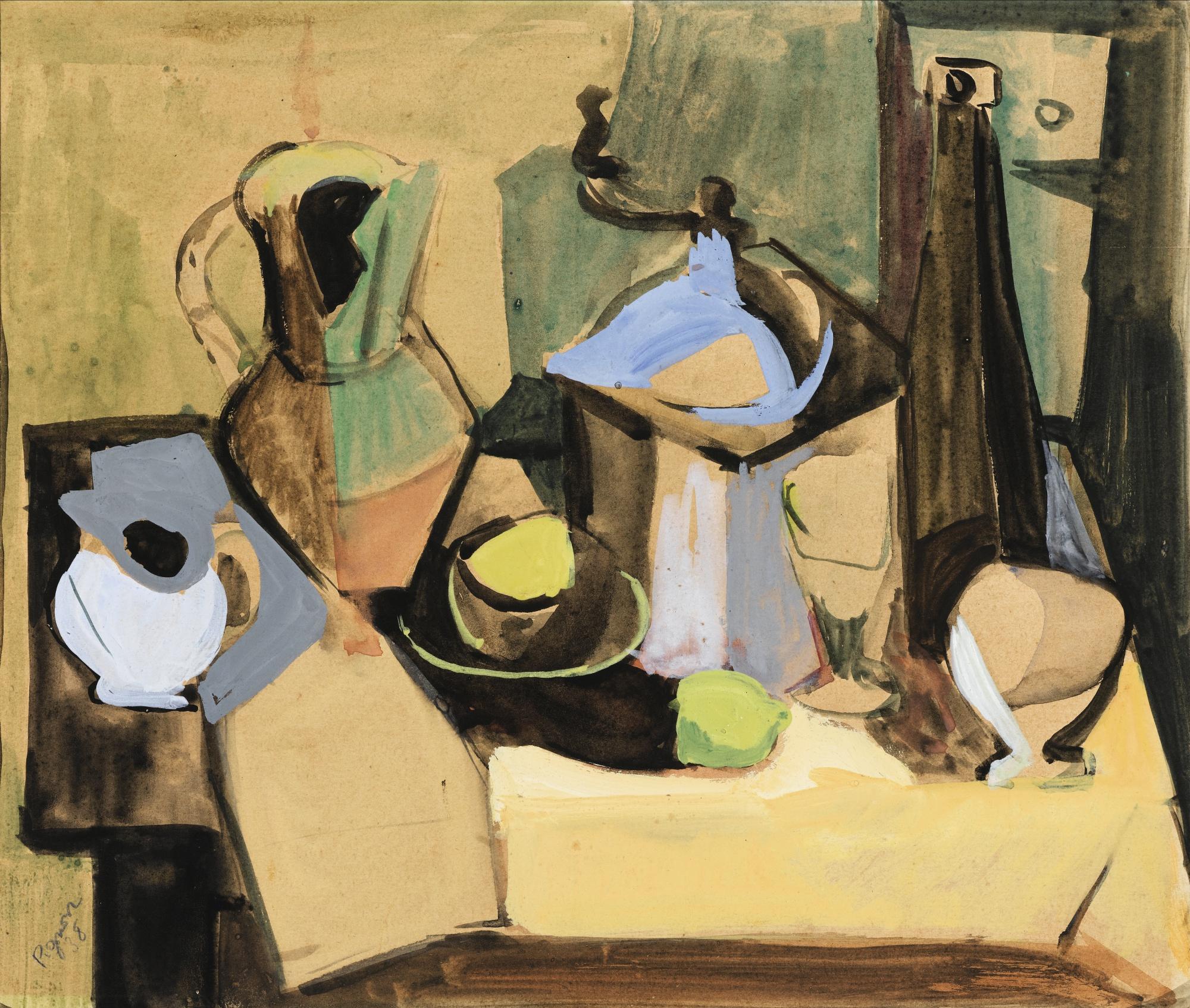 Edouard Pignon - Nature Morte Au Moulin À Café