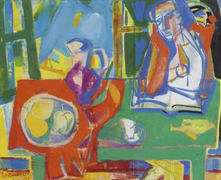 Edouard Pignon - Scène D\'Intérieur