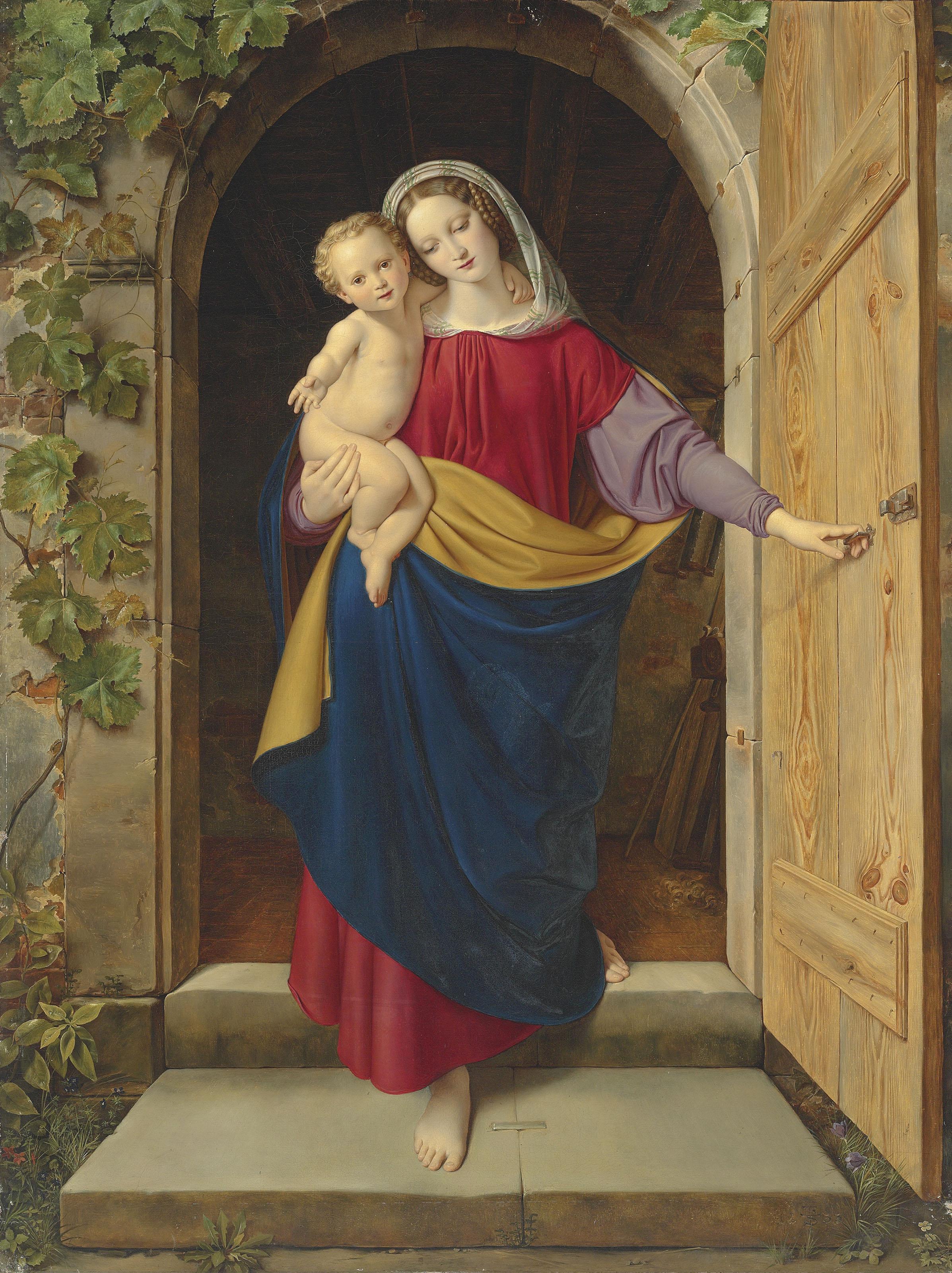 Edouard Steinbruck - Madonna and Child