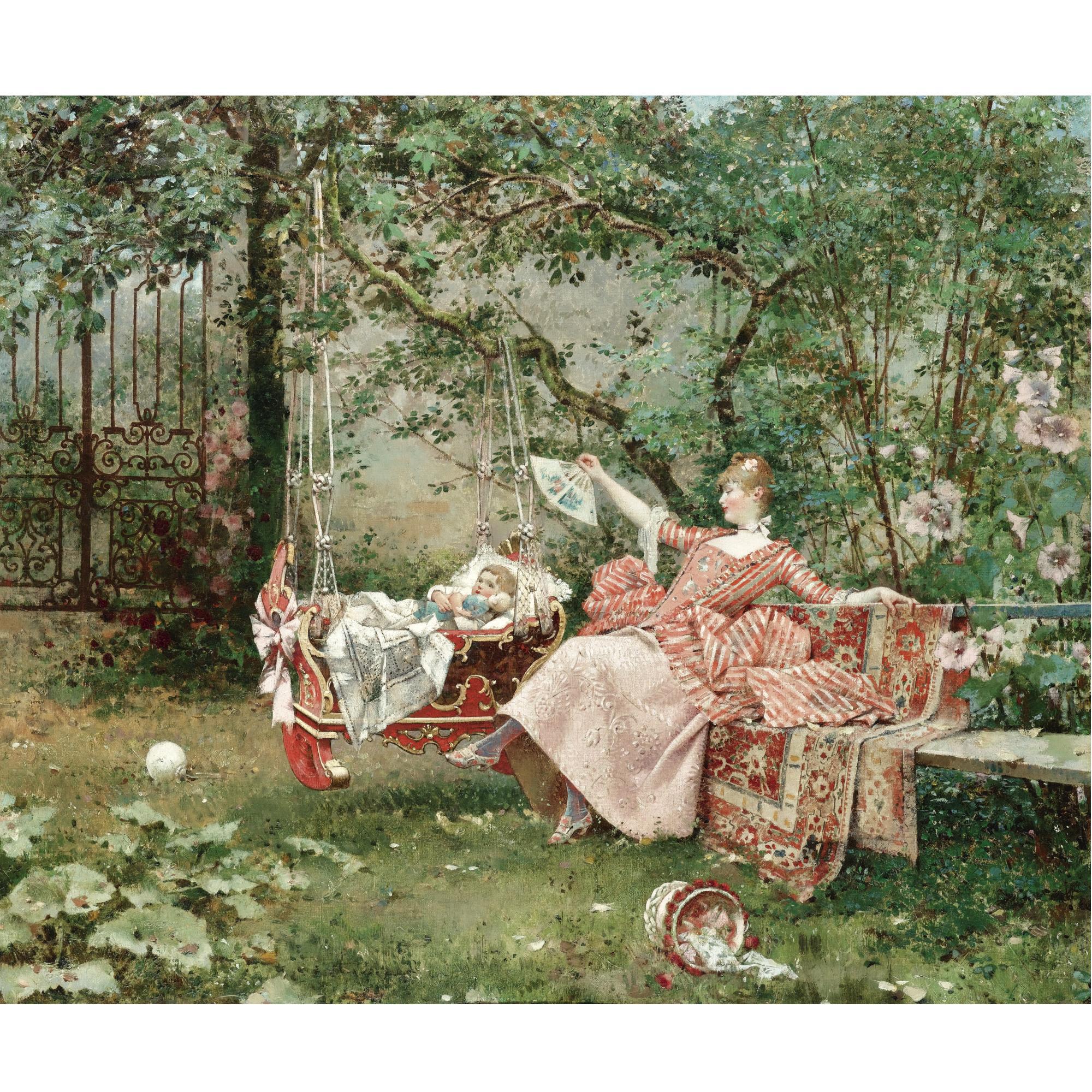 Édouard Toudouze - French L\'Enfant S\'Endort