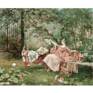 Édouard Toudouze - French L\'Enfant S\'Endort