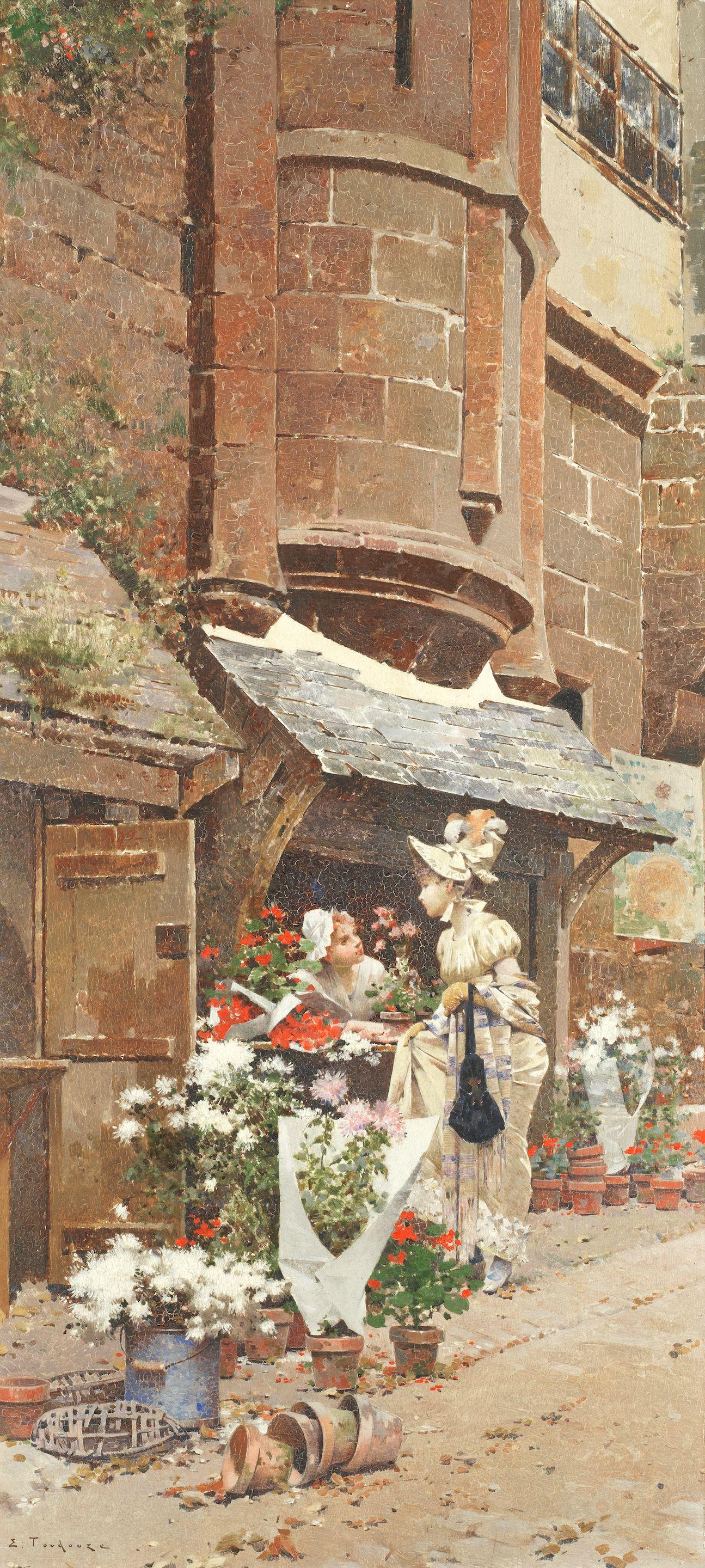 Edouard Toudouze - In Full Bloom