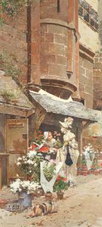 Edouard Toudouze - In Full Bloom