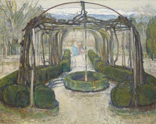 Edouard Vallet - Au temps des violettes, 1910