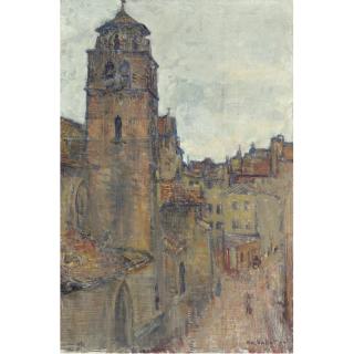 Edouard Vallet - Église De La Madeleine (Genève), 1904 Church Of Madeleine (Geneva), 1904