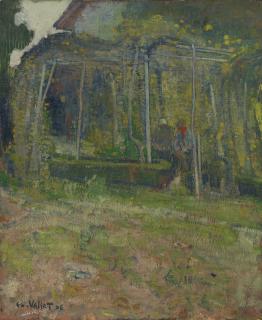 Edouard Vallet - Tonnelle En Novembre, 1906