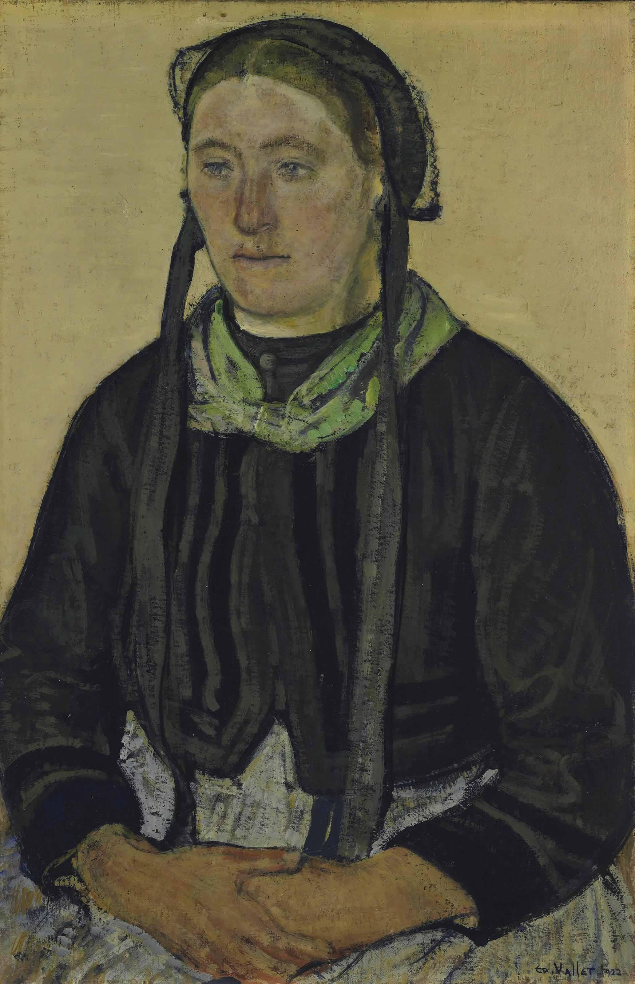 Edouard Vallet - Valaisanne, 1922