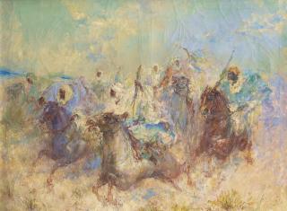 Edouard Verschaffelt - Fantasiaedouard Verschaffelt ; Fantasia ; Signed Lower Right ; Oil On Canvas