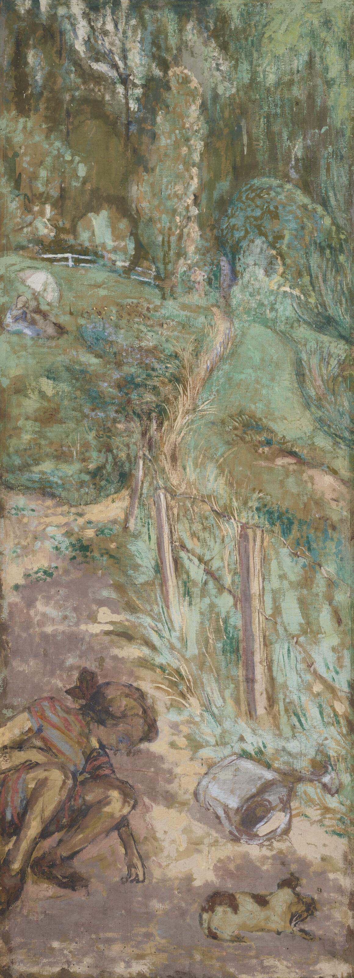 Edouard Vuillard - Aux Pavillions à Cricqueboeuf, Le Parc