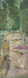 Edouard Vuillard - Aux Pavillons À Cricqueboeuf. Devant La Maison