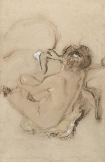 Edouard Vuillard - Baigneuse (Aktstudie)