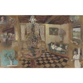 Édouard Vuillard - Carton D\'Études I, Pont-L\'Évêque