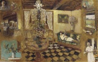 Edouard Vuillard - Carton d\'études I, Pont-l\'Evêque