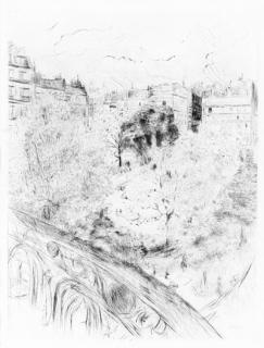 Edouard Vuillard - [City Park Scene]