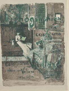 Edouard Vuillard - Couverture Pour L\'Album Paysages Et Intérieurs (Roger Marx 31)