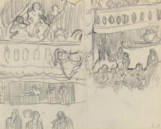 Edouard Vuillard - Etudes de thèatre