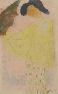Édouard Vuillard - Femme à l\'ombrelle