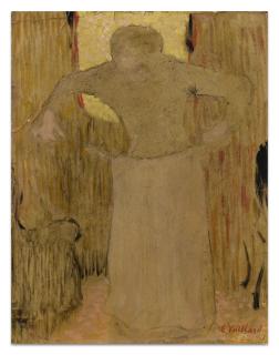 Edouard Vuillard - Femme Mettant Son Tablier
