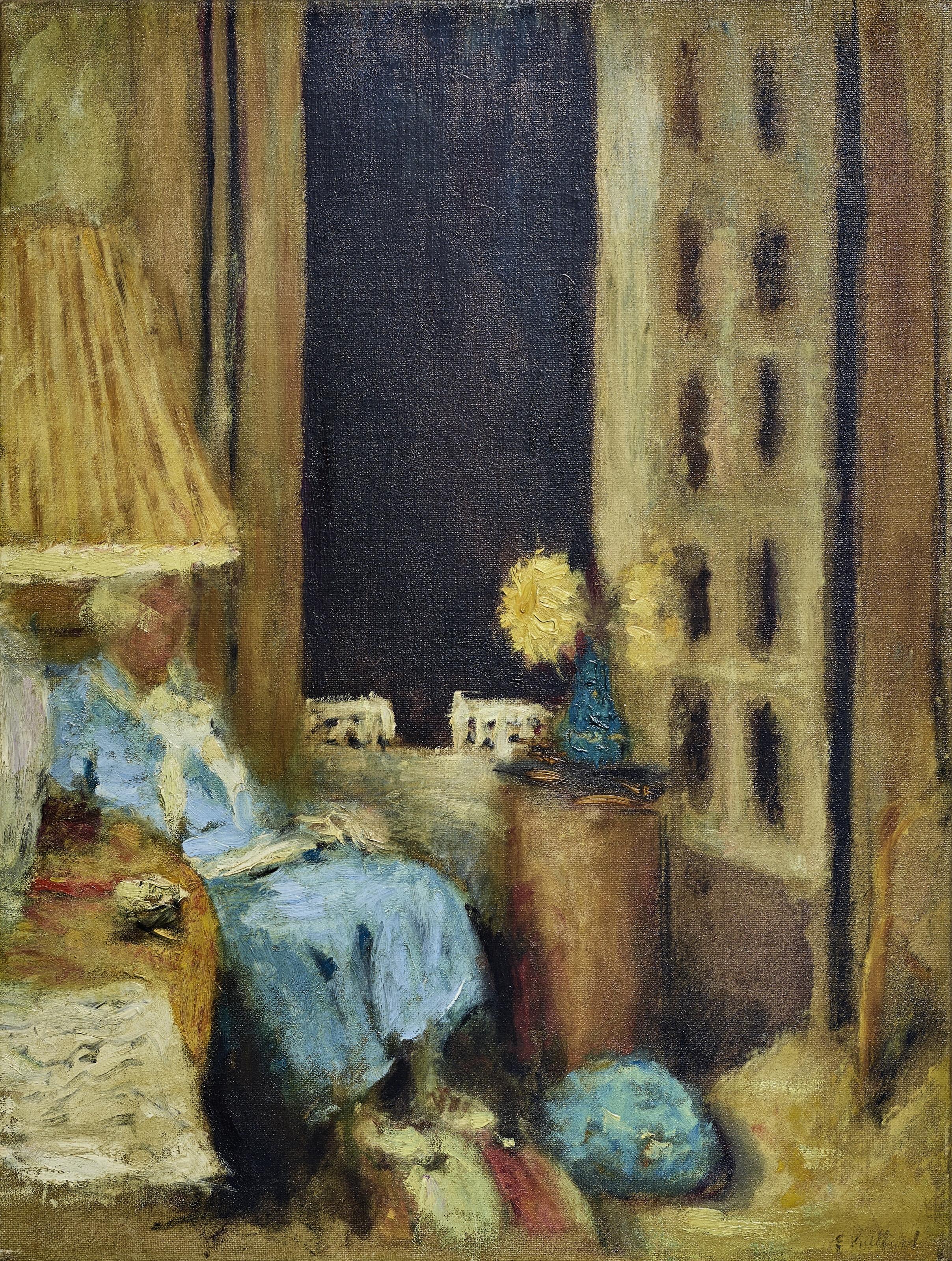 Edouard Vuillard - Fenêtre ouverte sur la nuit