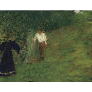 Édouard Vuillard - Homme Et Femme Près D\'Un Arbre