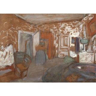 Édouard Vuillard - Intérieur Blanc Et Orange