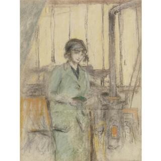 Édouard Vuillard - Jeune Femme Debout Dans L\'Atelier