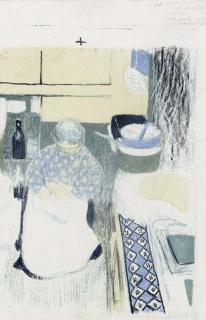 Edouard Vuillard - La Cuisinière, From Paysages Et Intérieurs (Roger-Marx 42)