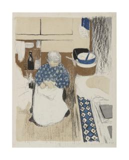 Edouard Vuillard - La Cuisinière (Roger-Marx 42)