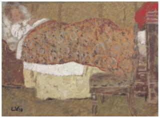 Édouard Vuillard - La malade lisant