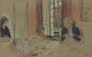 Edouard Vuillard - La salle à manger aux Clayes