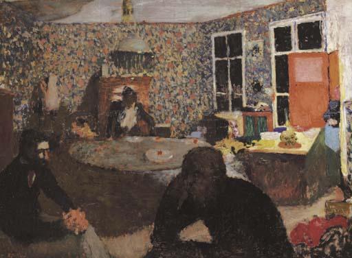 Edouard Vuillard - La soirée familiale