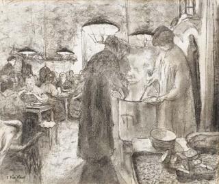 Edouard Vuillard - La soupe à l\'ouvroir