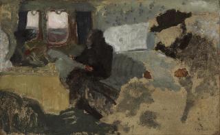 Edouard Vuillard - Le compartiment de première classe