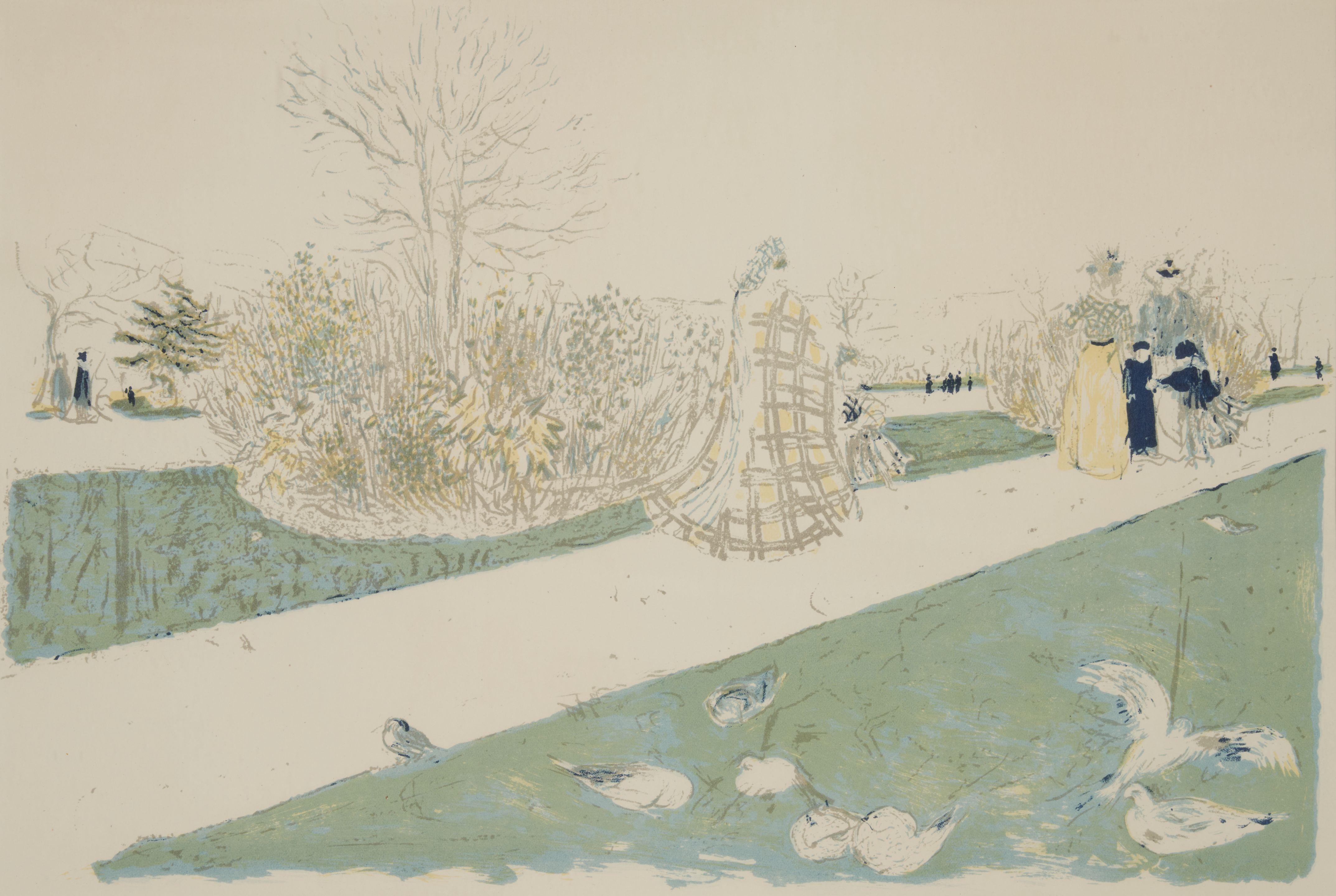 Edouard Vuillard - Le Jardin des Tuileries