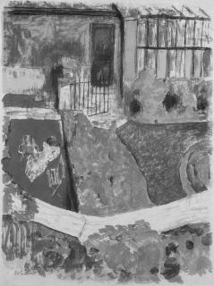 Edouard Vuillard - Le Jardin devant l\'atelier (R.-M. 45)