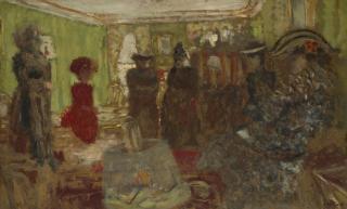 Édouard Vuillard - Le salon des Hessels, Rue de Rivoli