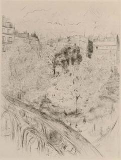 Edouard Vuillard - Le Square Ventimile (Roger-Marx 66III)