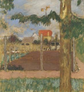 Edouard Vuillard - L\'enclos aux canards, au chateau de Clayes