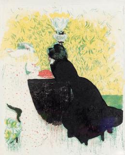 Edouard Vuillard - Les Deux Belles-Soeurs: Plate Xii From Paysages Et Intérieurs (Roger-Marx 43)