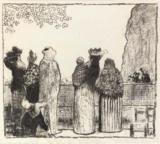 Edouard Vuillard - Les Tuileries (Roger-Marx 27)