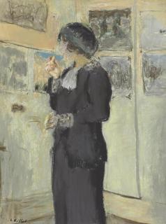 Edouard Vuillard - Lucie Belin au biscuit