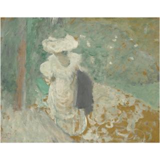 Édouard Vuillard - Lucy Hessel Sur Un Chemin À Vasouy