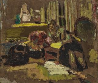 Édouard Vuillard - Madame Fontaine penchée
