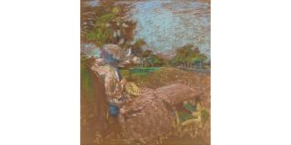 Édouard Vuillard - Madame Hessel à la Campagne à Amfréville