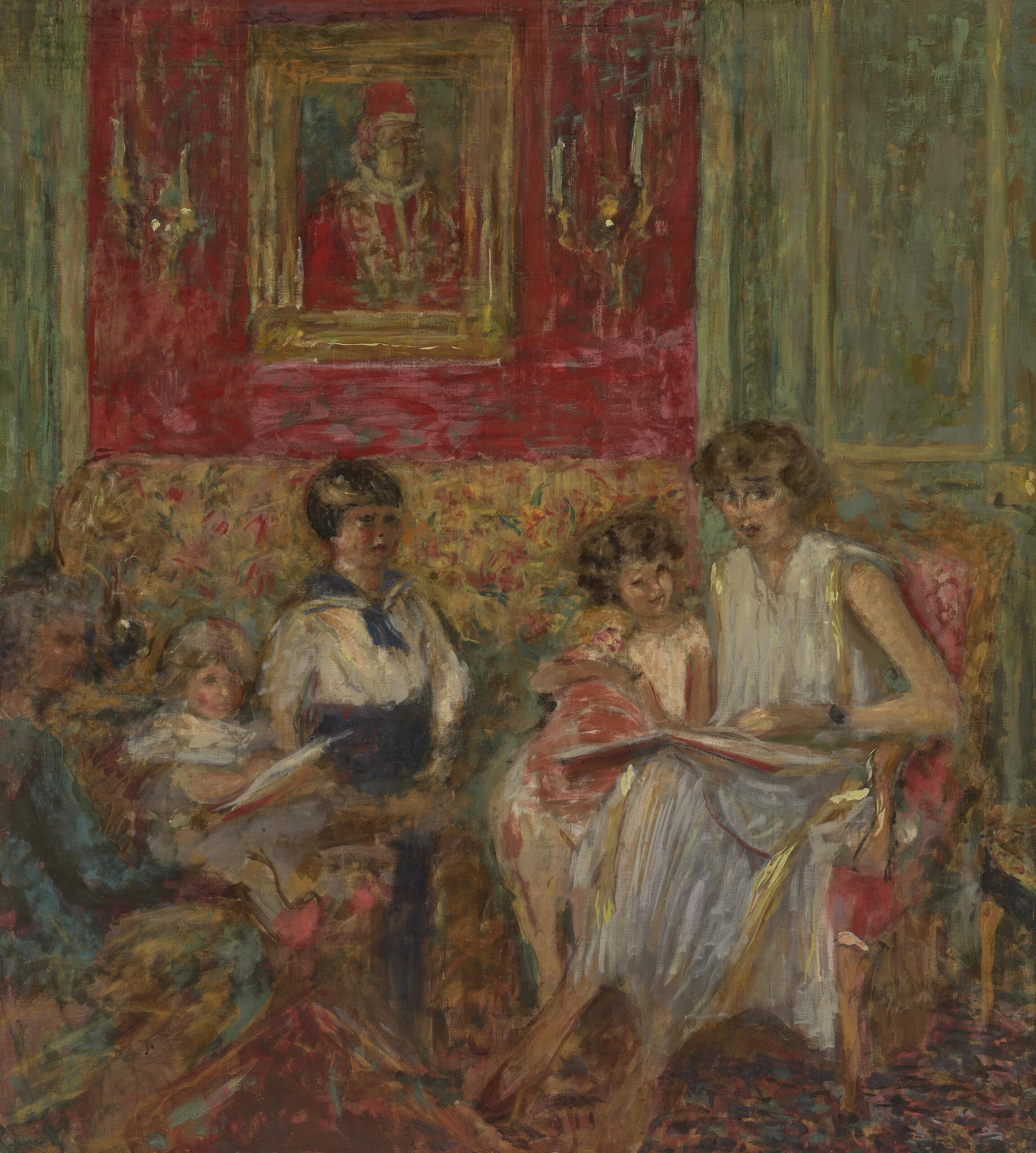 Edouard Vuillard - Madame Jean Bloch et ses enfants