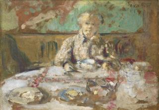 Edouard Vuillard - Madame Vuillard At The Dinner Table